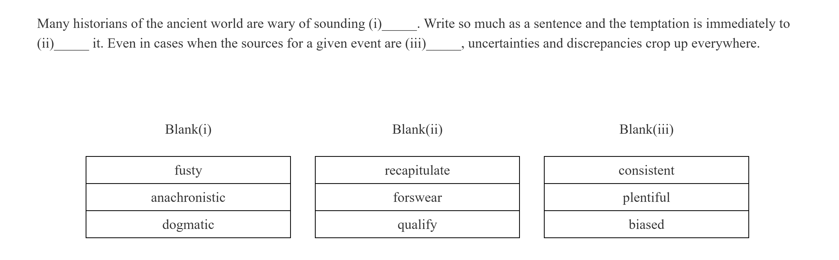 KMF Comprehensive set of mathematics questions after the reform
